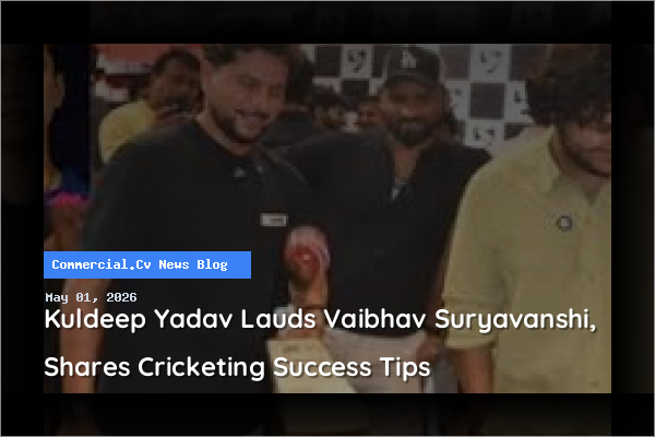 Kuldeep Yadav Lauds Vaibhav Suryavanshi, Shares Cricketing Success Tips