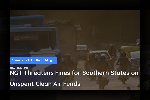 NGT Threatens Fines for Southern States on Unspent Clean Air Funds