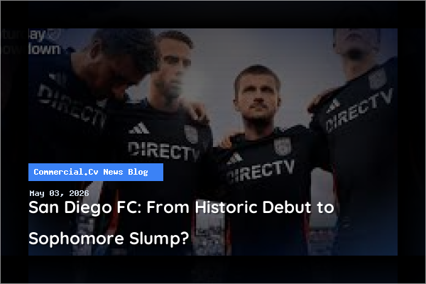 San Diego FC: From Historic Debut to Sophomore Slump?