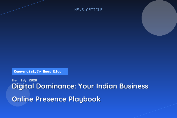 Digital Dominance: Your Indian Business Online Presence Playbook