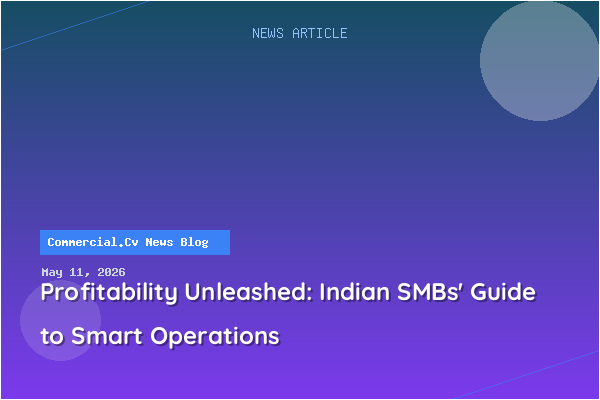 Profitability Unleashed: Indian SMBs' Guide to Smart Operations