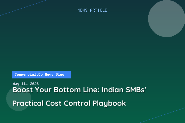 Boost Your Bottom Line: Indian SMBs' Practical Cost Control Playbook
