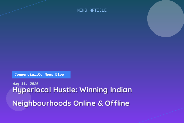 Hyperlocal Hustle: Winning Indian Neighbourhoods Online & Offline