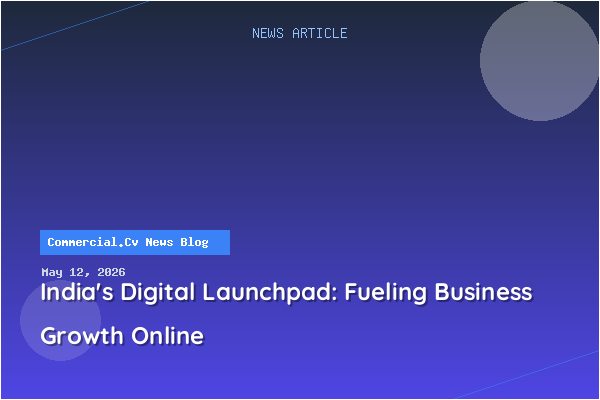 India's Digital Launchpad: Fueling Business Growth Online