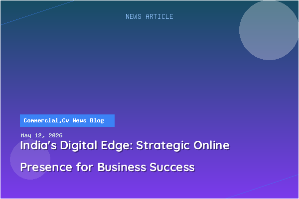 India's Digital Edge: Strategic Online Presence for Business Success