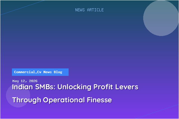 Indian SMBs: Unlocking Profit Levers Through Operational Finesse