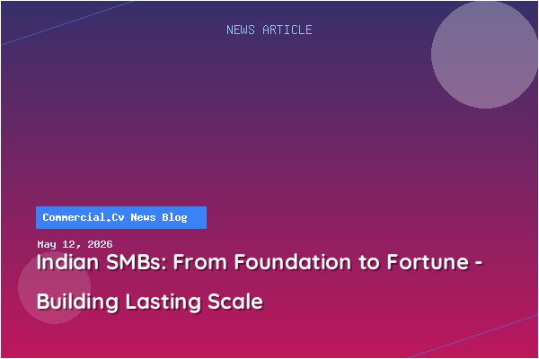 Indian SMBs: From Foundation to Fortune - Building Lasting Scale
