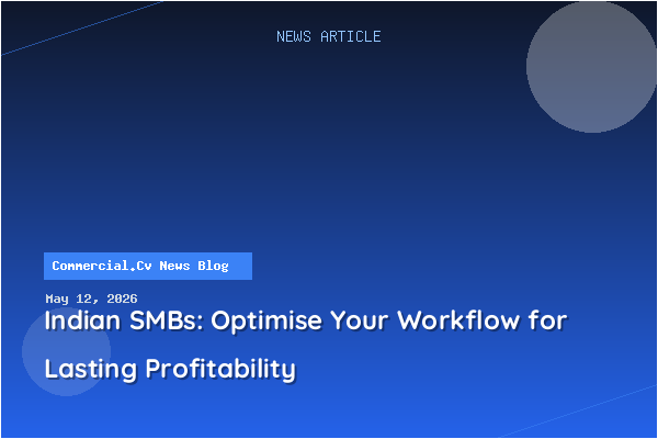 Indian SMBs: Optimise Your Workflow for Lasting Profitability