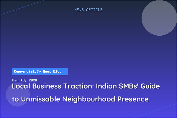 Local Business Traction: Indian SMBs' Guide to Unmissable Neighbourhood Presence