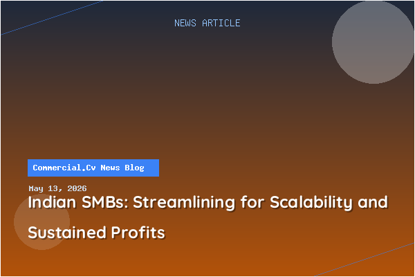Indian SMBs: Streamlining for Scalability and Sustained Profits