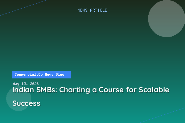 Indian SMBs: Charting a Course for Scalable Success