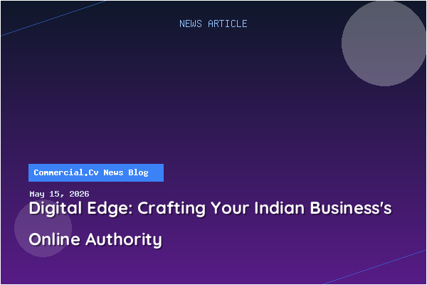 Digital Edge: Crafting Your Indian Business's Online Authority