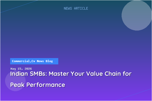 Indian SMBs: Master Your Value Chain for Peak Performance