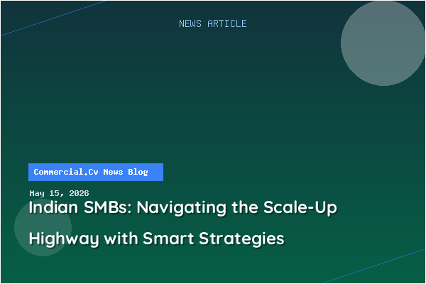 Indian SMBs: Navigating the Scale-Up Highway with Smart Strategies