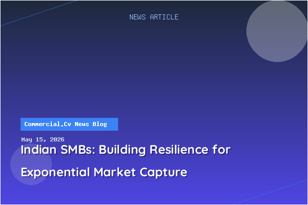 Indian SMBs: Building Resilience for Exponential Market Capture