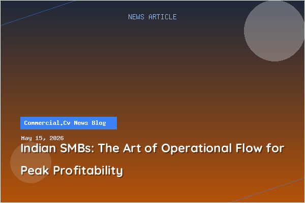 Indian SMBs: The Art of Operational Flow for Peak Profitability