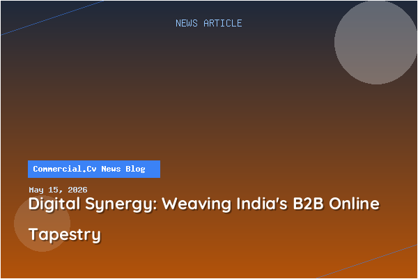 Digital Synergy: Weaving India's B2B Online Tapestry