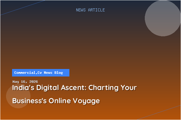 India's Digital Ascent: Charting Your Business's Online Voyage