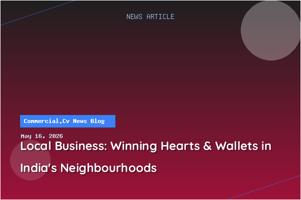Local Business: Winning Hearts & Wallets in India's Neighbourhoods