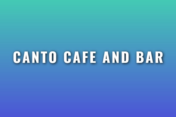 Canto Cafe And Bar