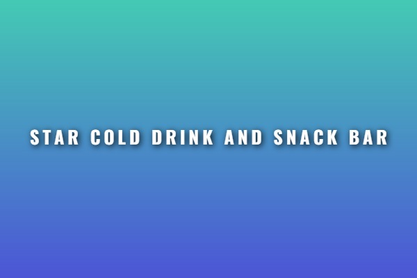 Star Cold Drink And Snack Bar